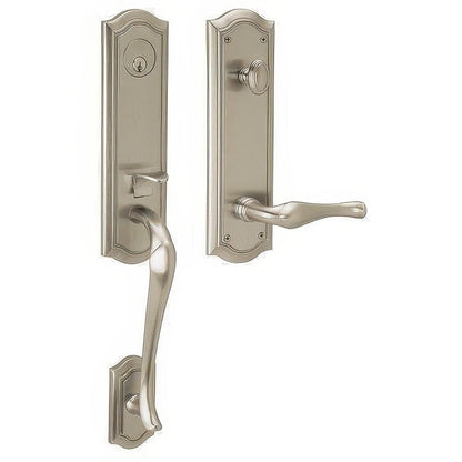 Baldwin M522.LENT Bethpage Left Hand Single Cylinder Mortise Entry Handleset.