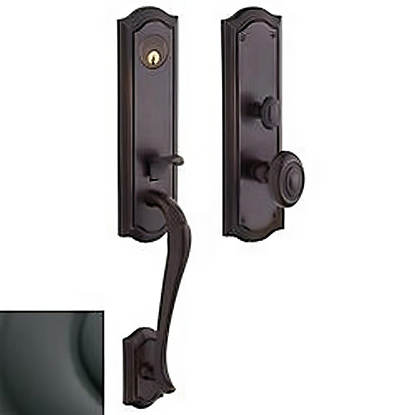 Baldwin M522.ENTR Bethpage Single Cylinder Mortise Entry Handleset.