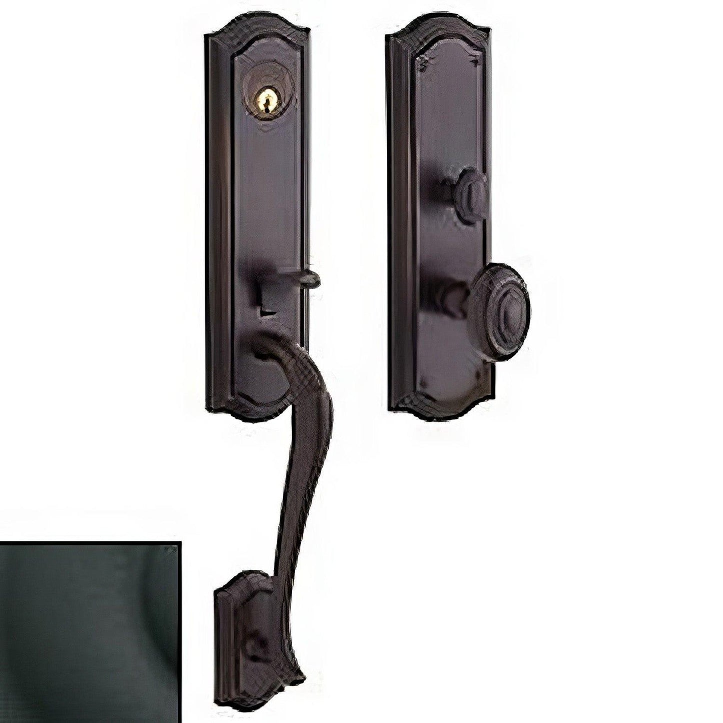 Baldwin M522.ENTR Bethpage Single Cylinder Mortise Entry Handleset.