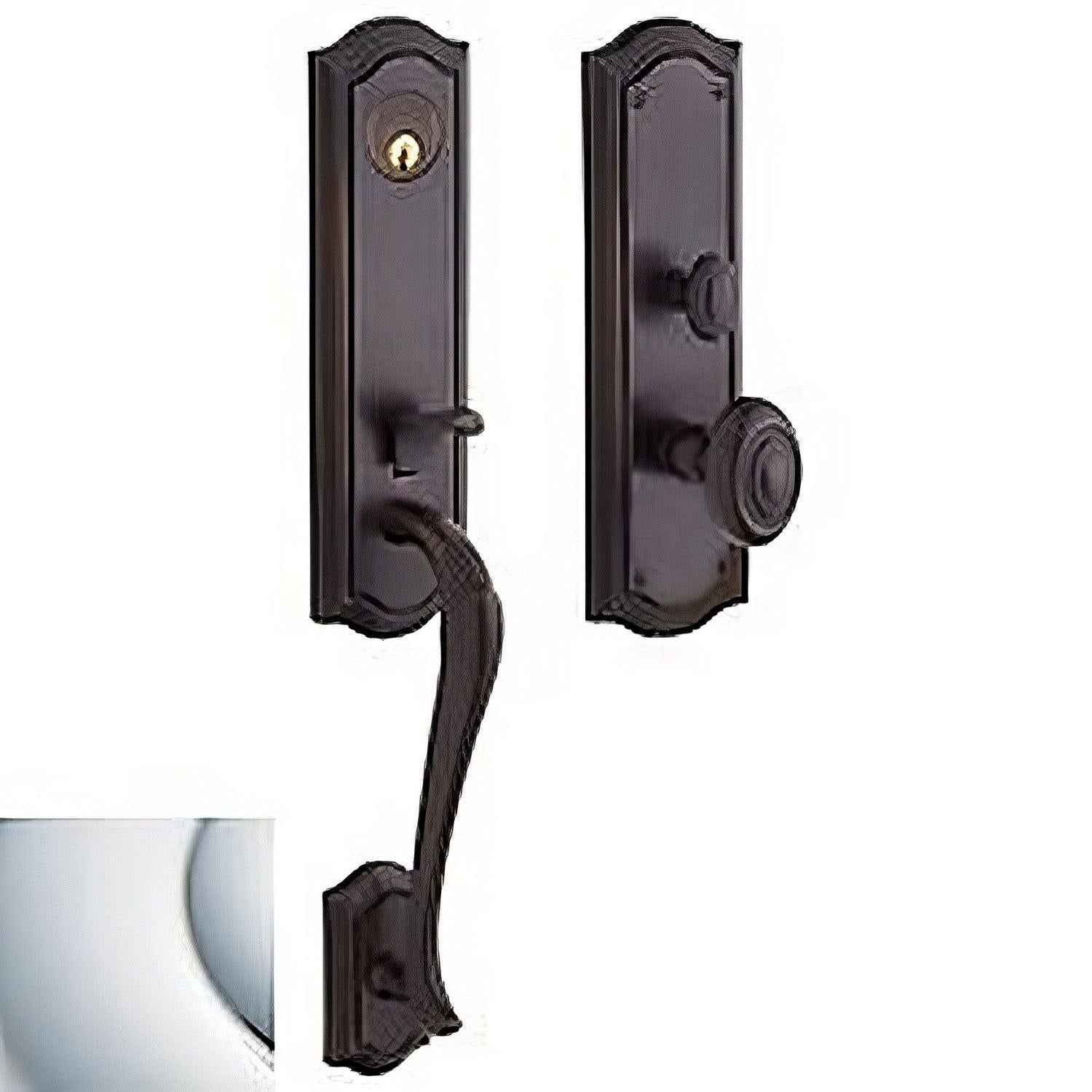 Baldwin M522.ENTR Bethpage Single Cylinder Mortise Entry Handleset.