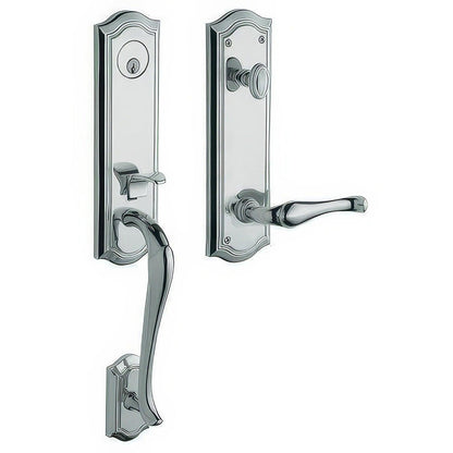 Baldwin M522.LENT Bethpage Left Hand Single Cylinder Mortise Entry Handleset.