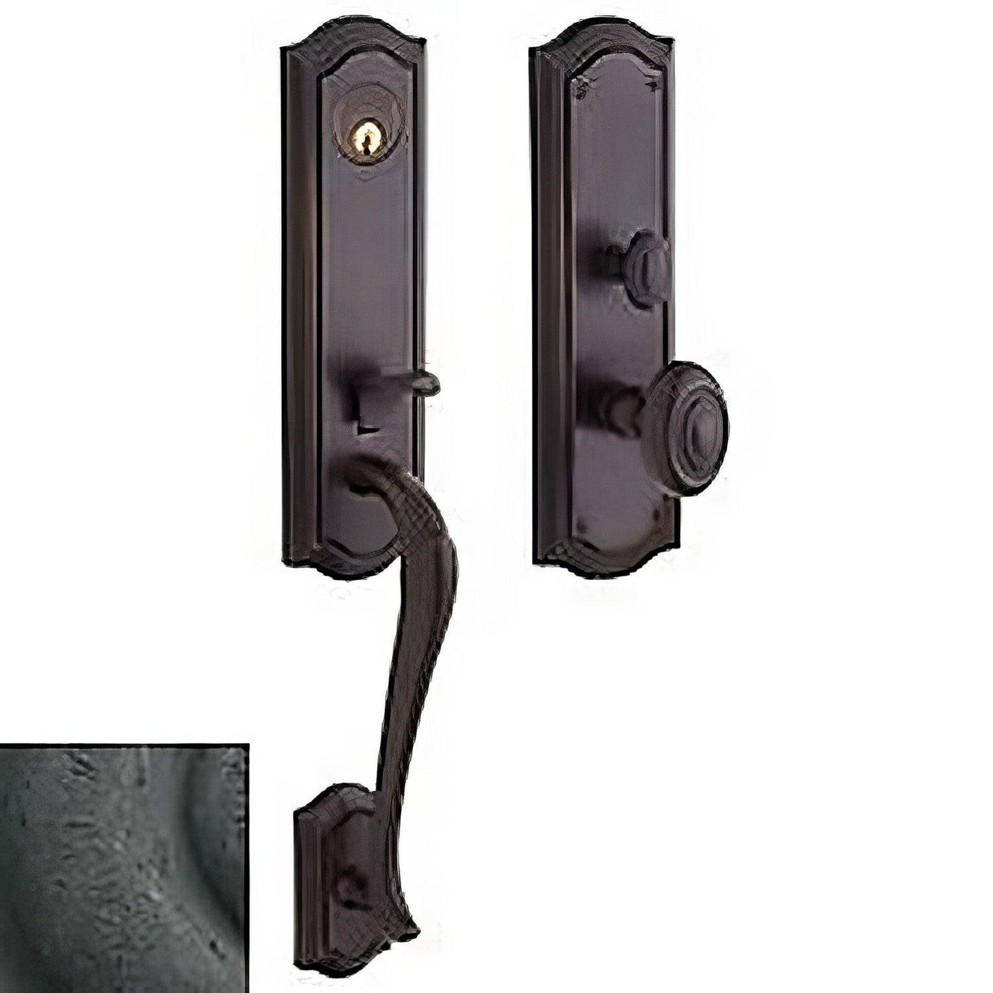 Baldwin M522.ENTR Bethpage Single Cylinder Mortise Entry Handleset.