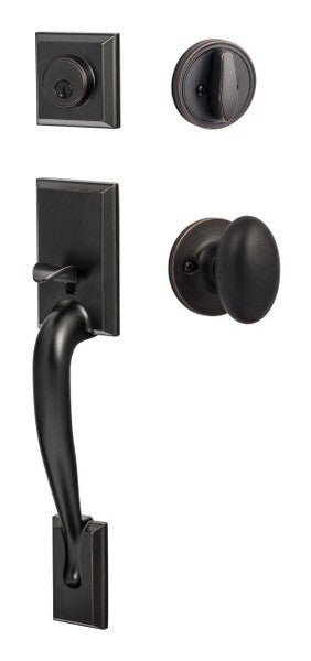 Sure-Loc MA507-AR Madison Handleset with Arapaho Handleset Trim