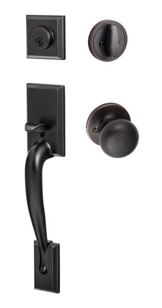 Sure-Loc MA507-DU-RD Madison Handleset with Durango Handleset Trim