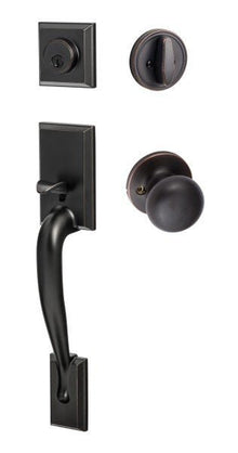 Sure-Loc MA507-DU-RD Madison Handleset with Durango Handleset Trim