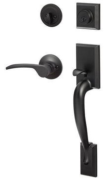 Sure-Loc MA507-G2-EG-LH Madison Handleset with Edge Handleset Trim Lever