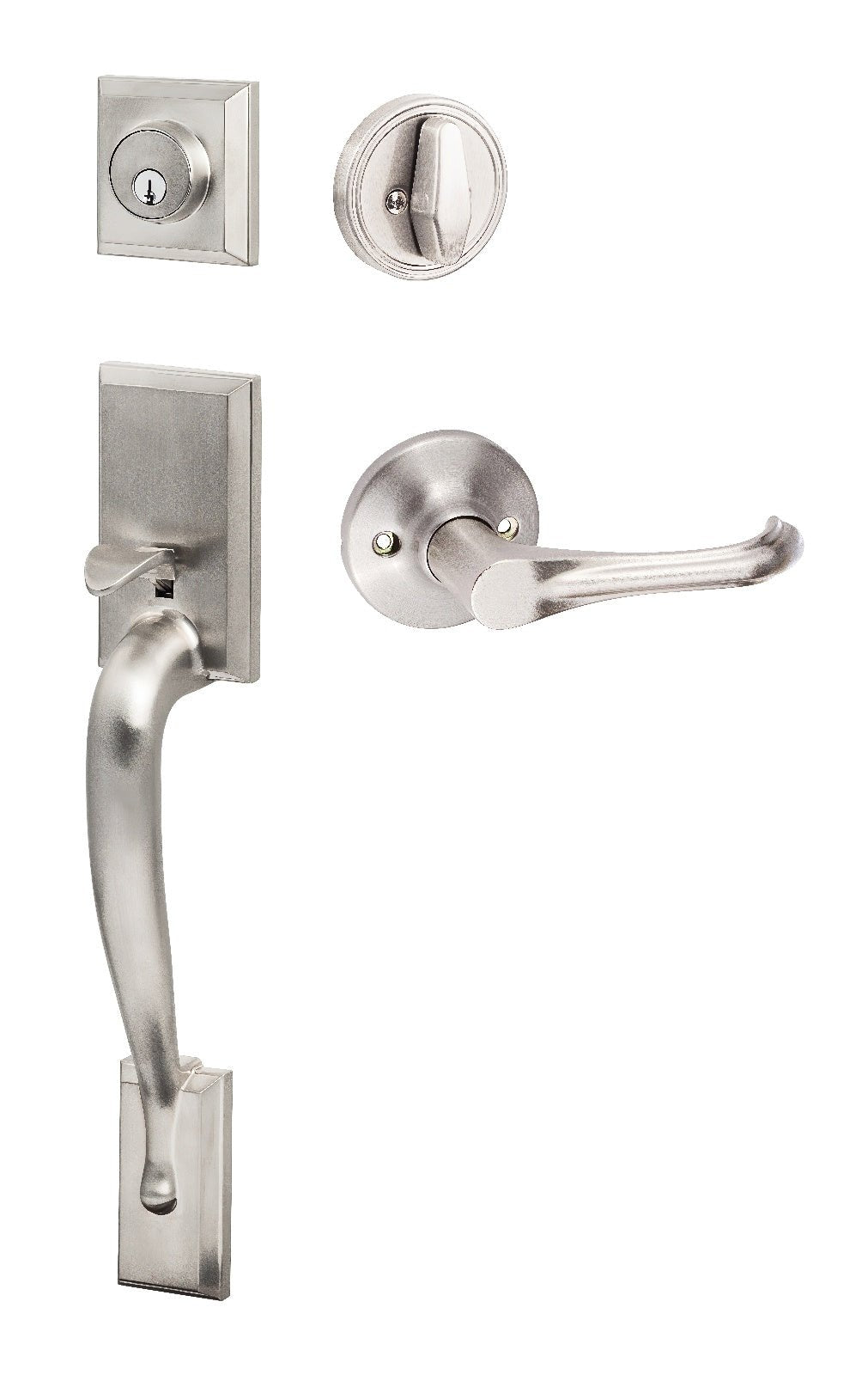 Sure-Loc MA507-HA Madison Single Cylinder Handleset with Helena Trim.