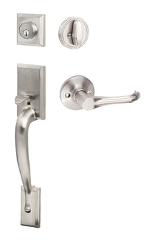 Sure-Loc MA507-HA Madison Single Cylinder Handleset with Helena Trim.