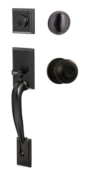 Sure-Loc MA507-JN Madison Handleset with Juniper Handleset Trim