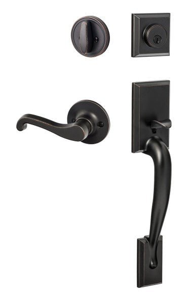 Sure-Loc MA507-SG-LH Madison Handleset with Sage Lever Left Hand Handleset Trim