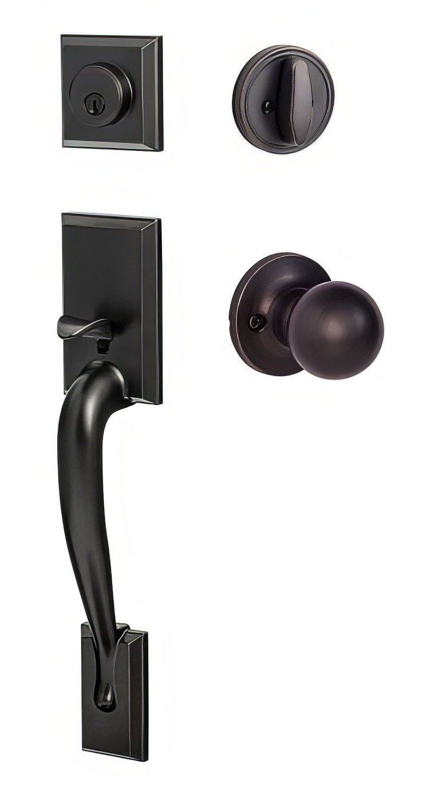 Sure-Loc MA507-TA Madison Handleset with Tahoe Handleset Trim