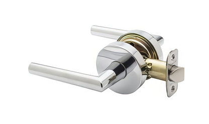 Copper Creek ML2231 Modern Push Button Privacy Door Lever