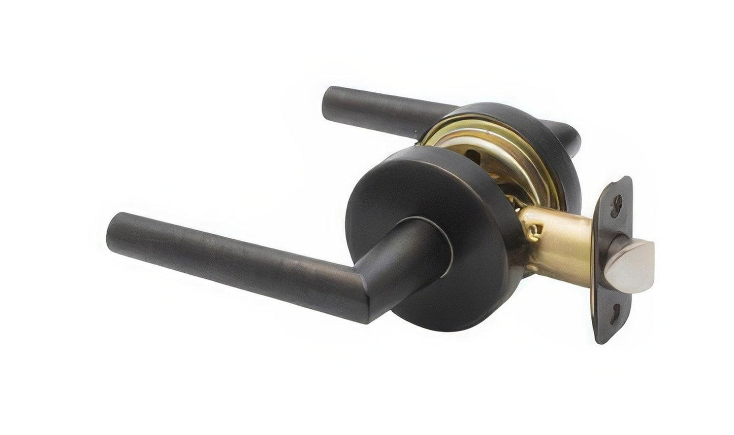 Copper Creek ML2231 Modern Push Button Privacy Door Lever