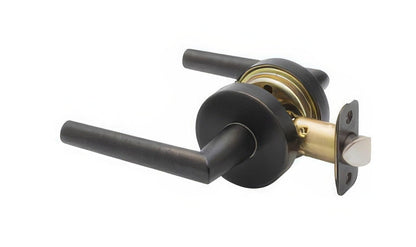 Copper Creek ML2231 Modern Push Button Privacy Door Lever