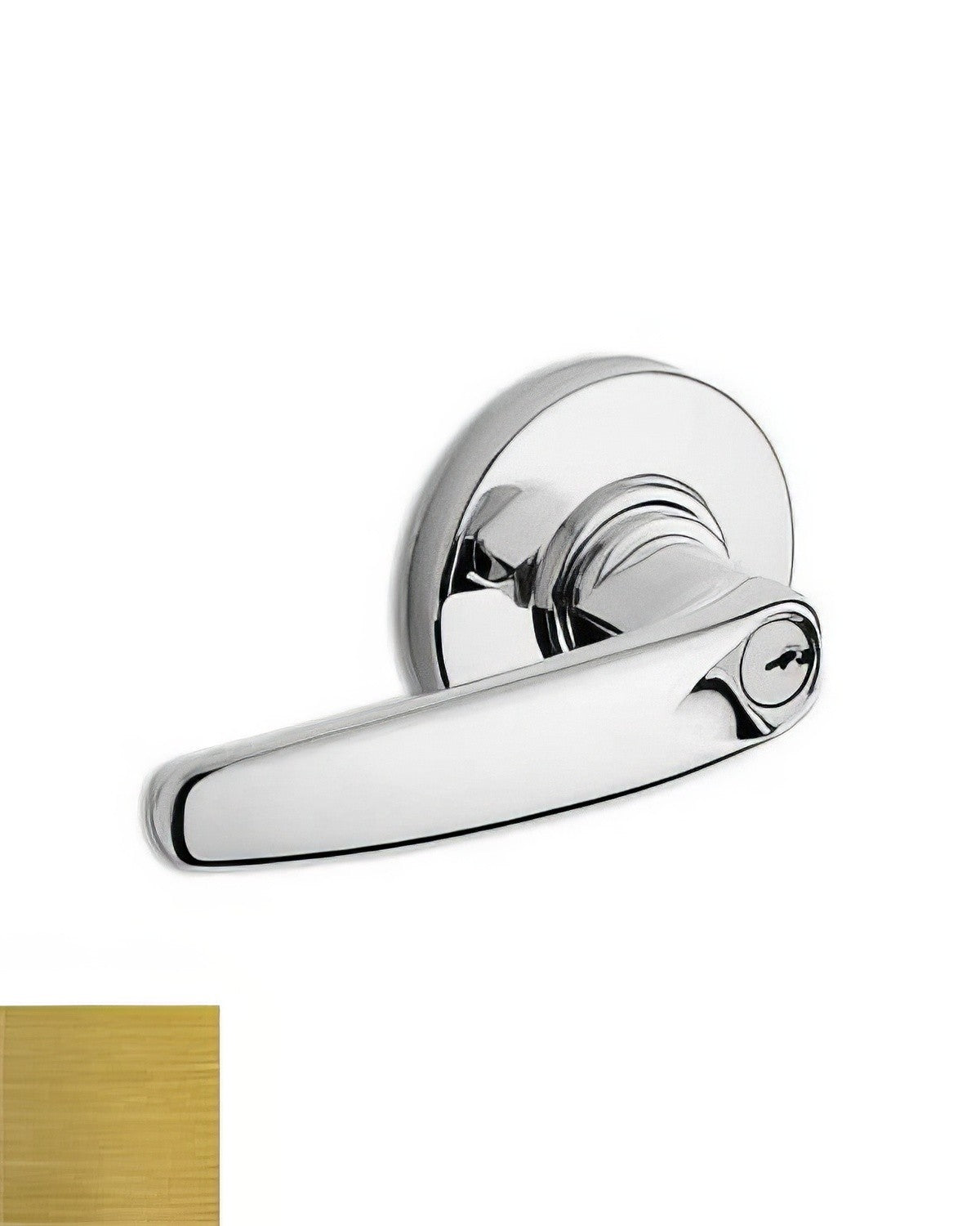 Schlage Commercial ND50BATH Athens Keyed Entrance/Office Door Lever Less Small Format Core