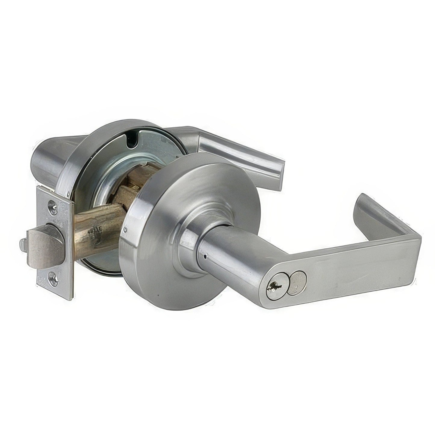 Schlage Commercial ND50RRHO Rhodes Keyed Entrance/Office Door Lever