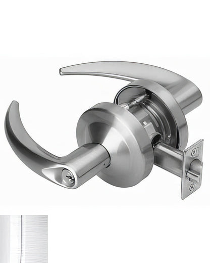Schlage Commercial ND60BOME Omega Keyed Vestibule Door Lever Less Small Format Core