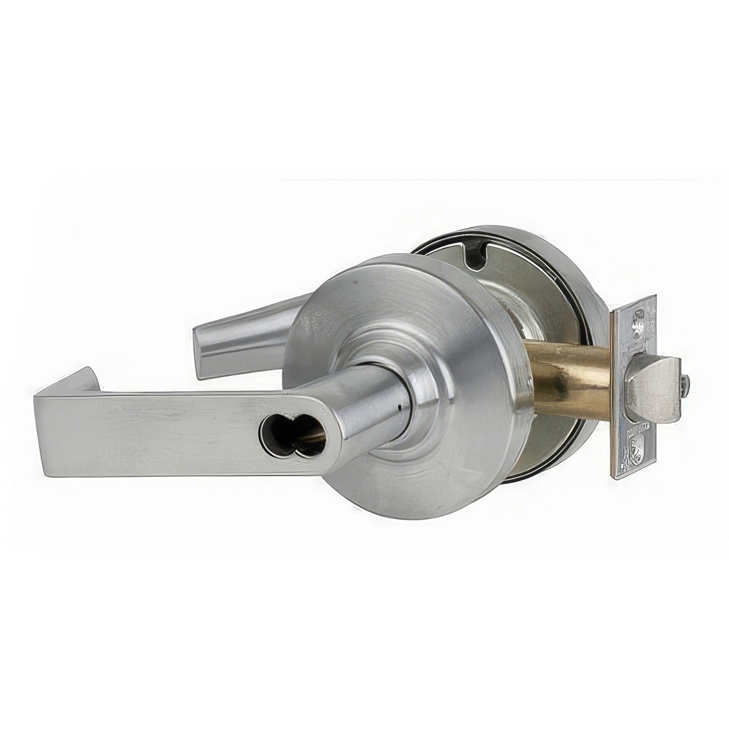 Schlage Commercial ND80BRHO Rhodes Keyed Showroom Door Lever