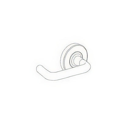 Schlage Commercial ND80PD-TLR Tubular Keyed Showroom Door Lever