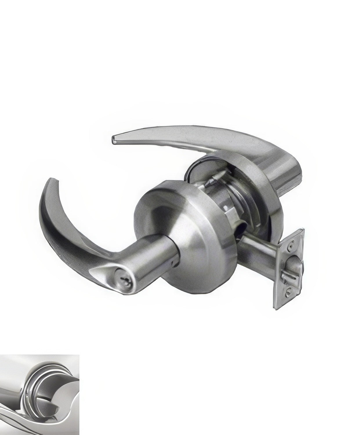 Schlage Commercial ND82PTLR Tubular Institution Door Lever Less Cylinder