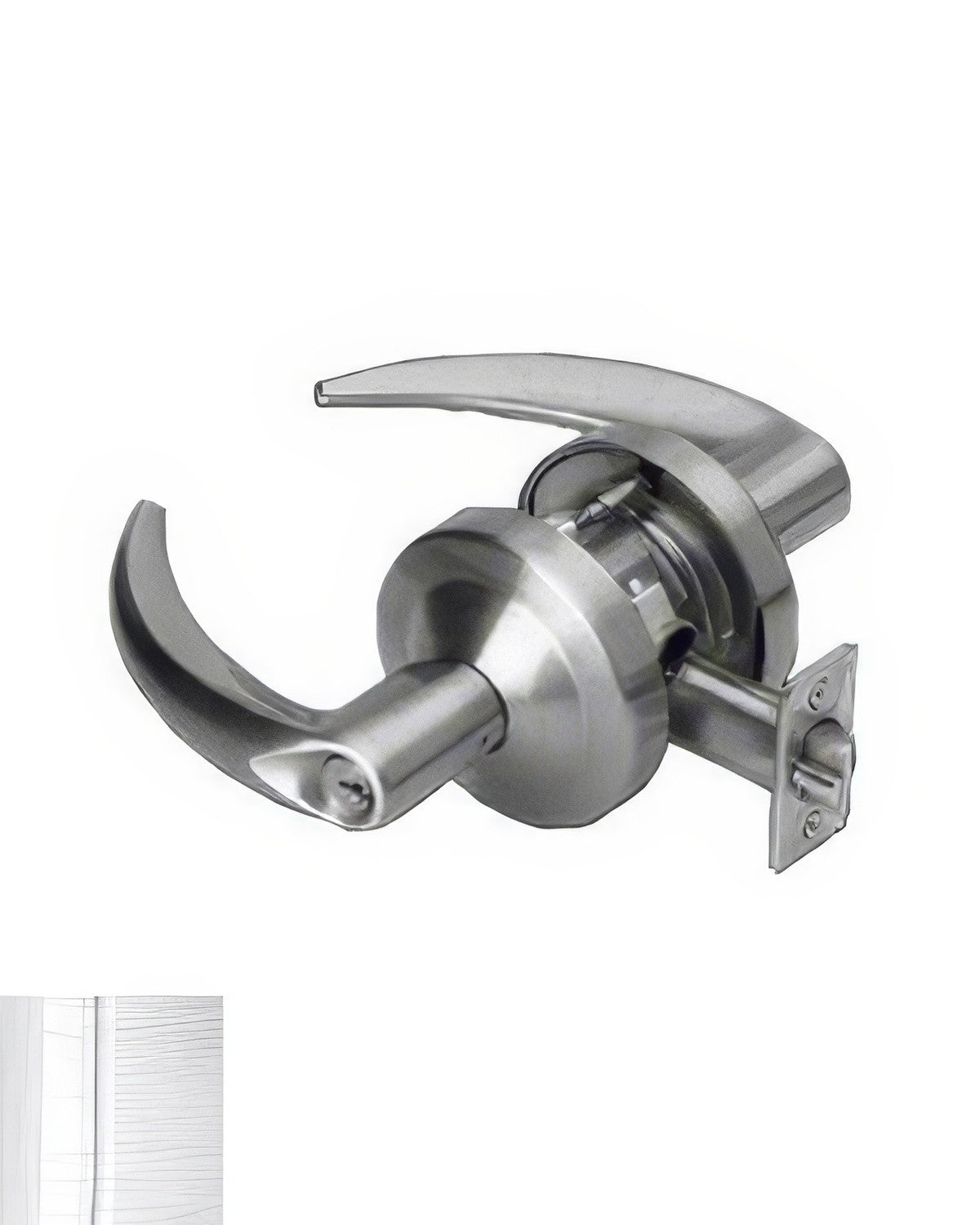 Schlage Commercial ND82PTLR Tubular Institution Door Lever Less Cylinder