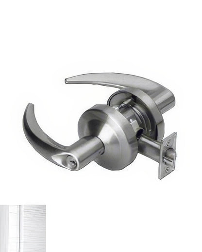 Schlage Commercial ND82PTLR Tubular Institution Door Lever Less Cylinder