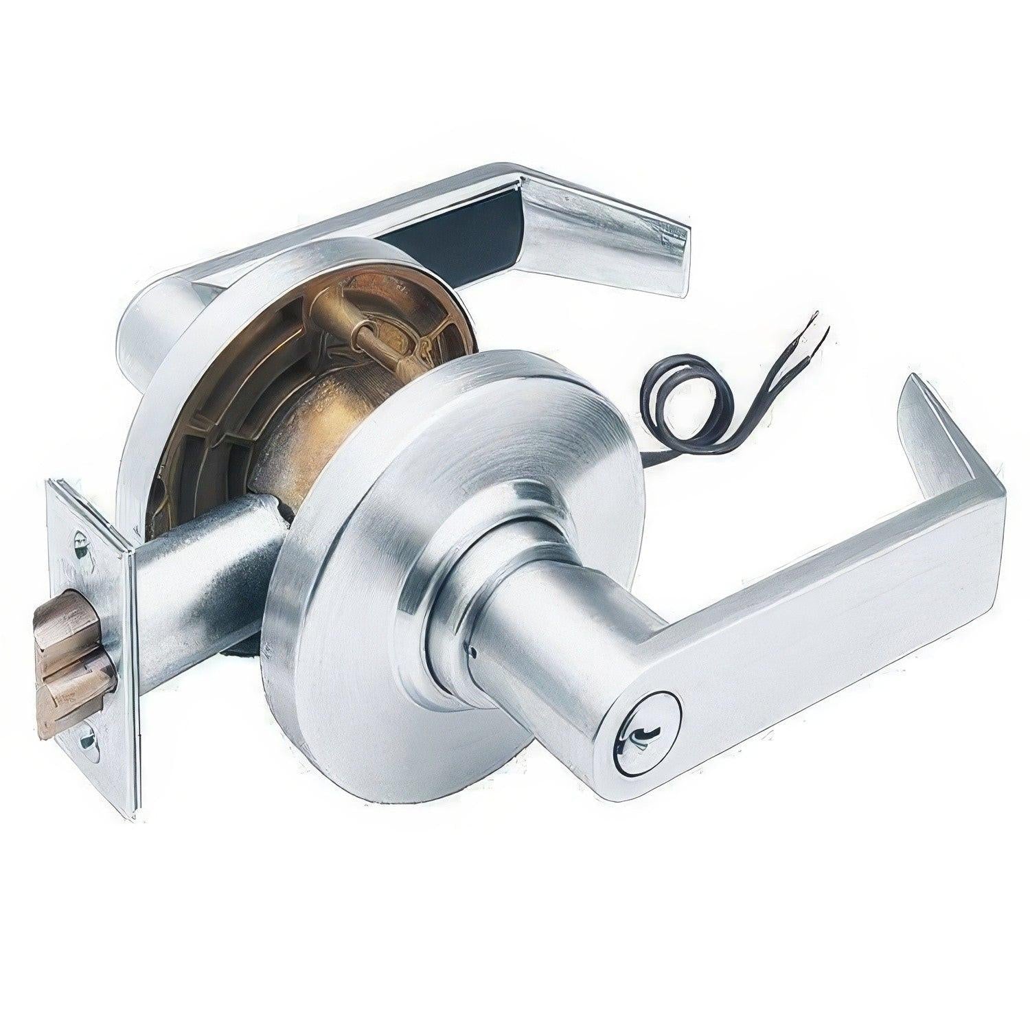 Schlage Commercial ND82RRHO Rhodes Keyed Institution Door Lever