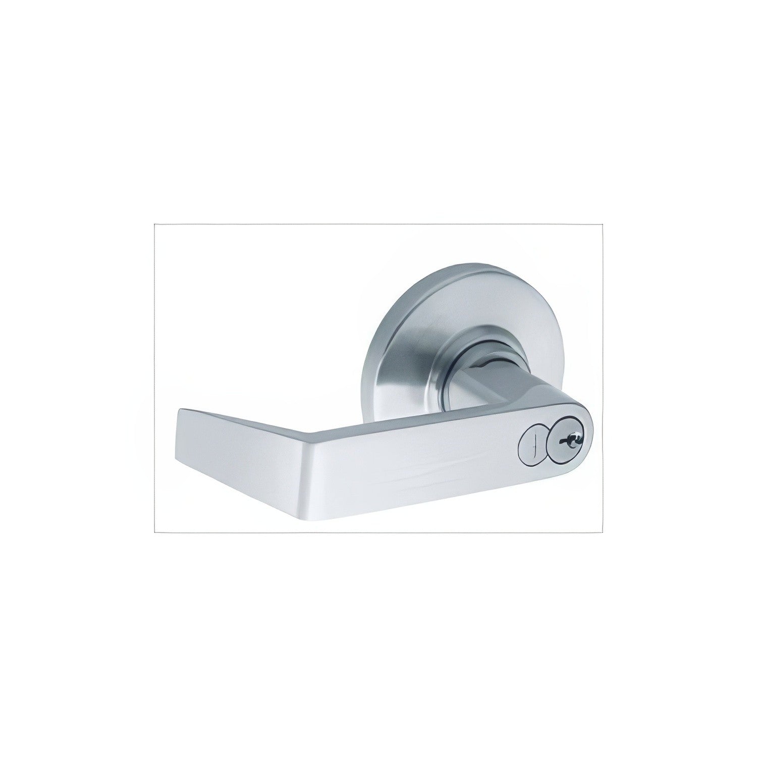 Schlage Commercial ND91BRHO Rhodes Vandlgard Keyed Entrance/Office Door Lever Less Small Format Core