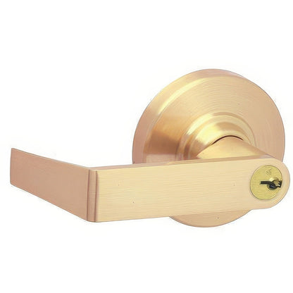 Schlage Commercial ND91RRHO Rhodes Vandlgard Keyed Entrance/Office Door Lever.