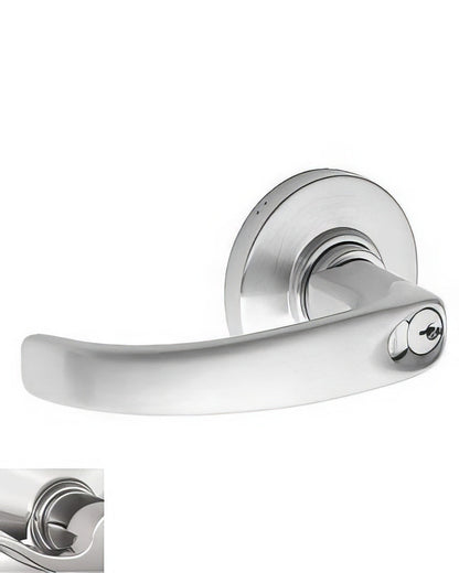 Schlage Commercial ND92BSPA Sparta Vandlgard Keyed Entry Door Lever Less Small Format Core.