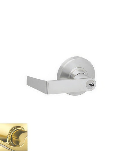 Schlage Commercial ND93PD-RHO Rhodes Vestibule with Vandlgard Door Lever Less Cylinder