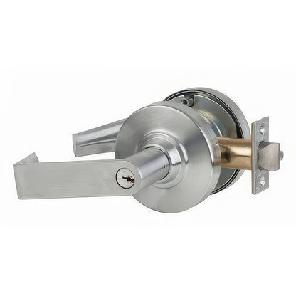 Schlage Commercial ND93PD-RHO Rhodes Vestibule with Vandlgard Door Lever Less Cylinder