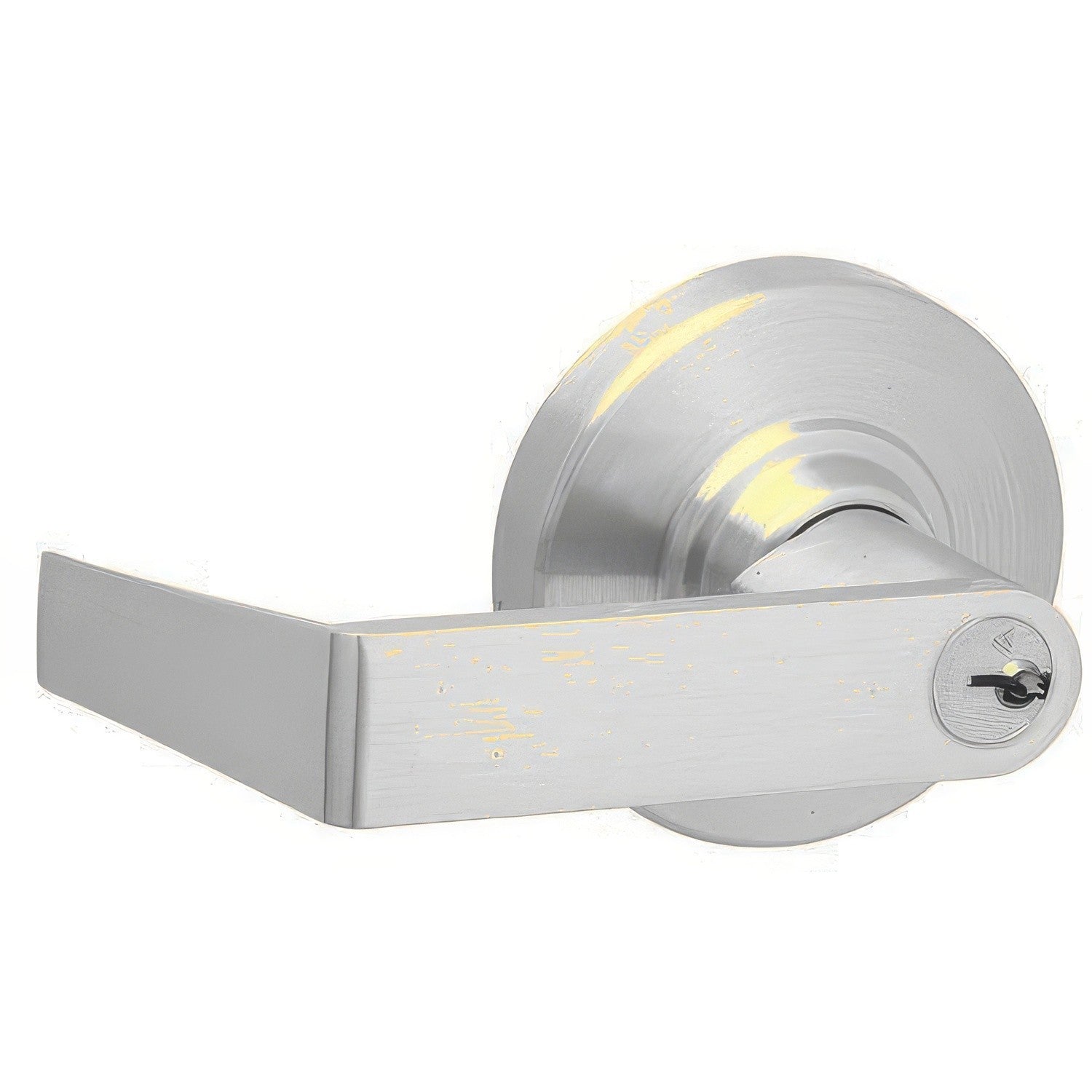 Schlage Commercial ND93RRHO Rhodes Vandlgard Keyed Vestibule Door Lever