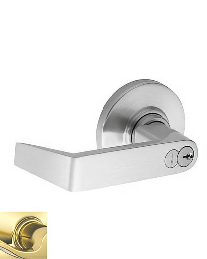 Schlage Commercial ND96BRHO Rhodes Vandlgard Keyed Storeroom Door Lever