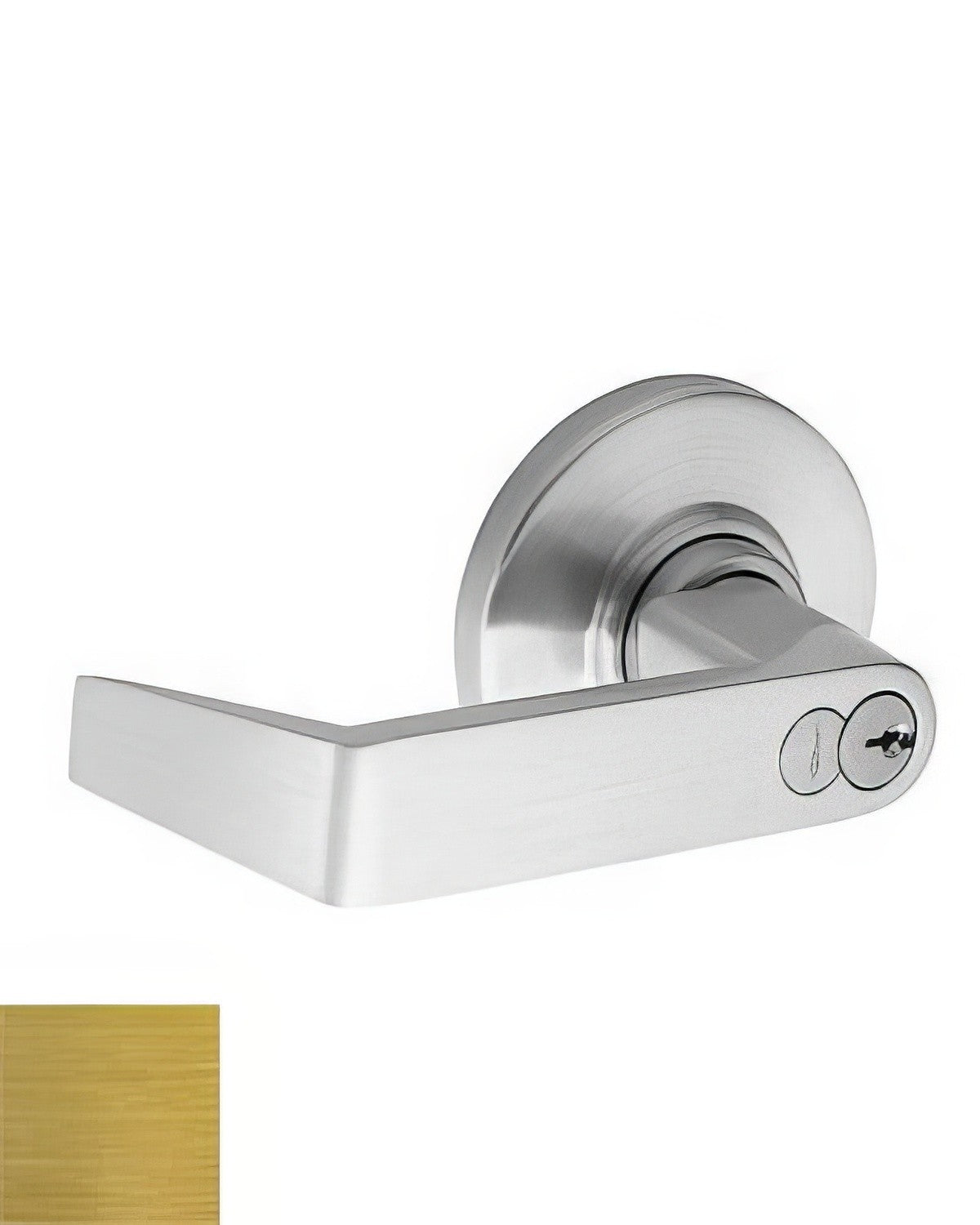 Schlage Commercial ND96BRHO Rhodes Vandlgard Keyed Storeroom Door Lever