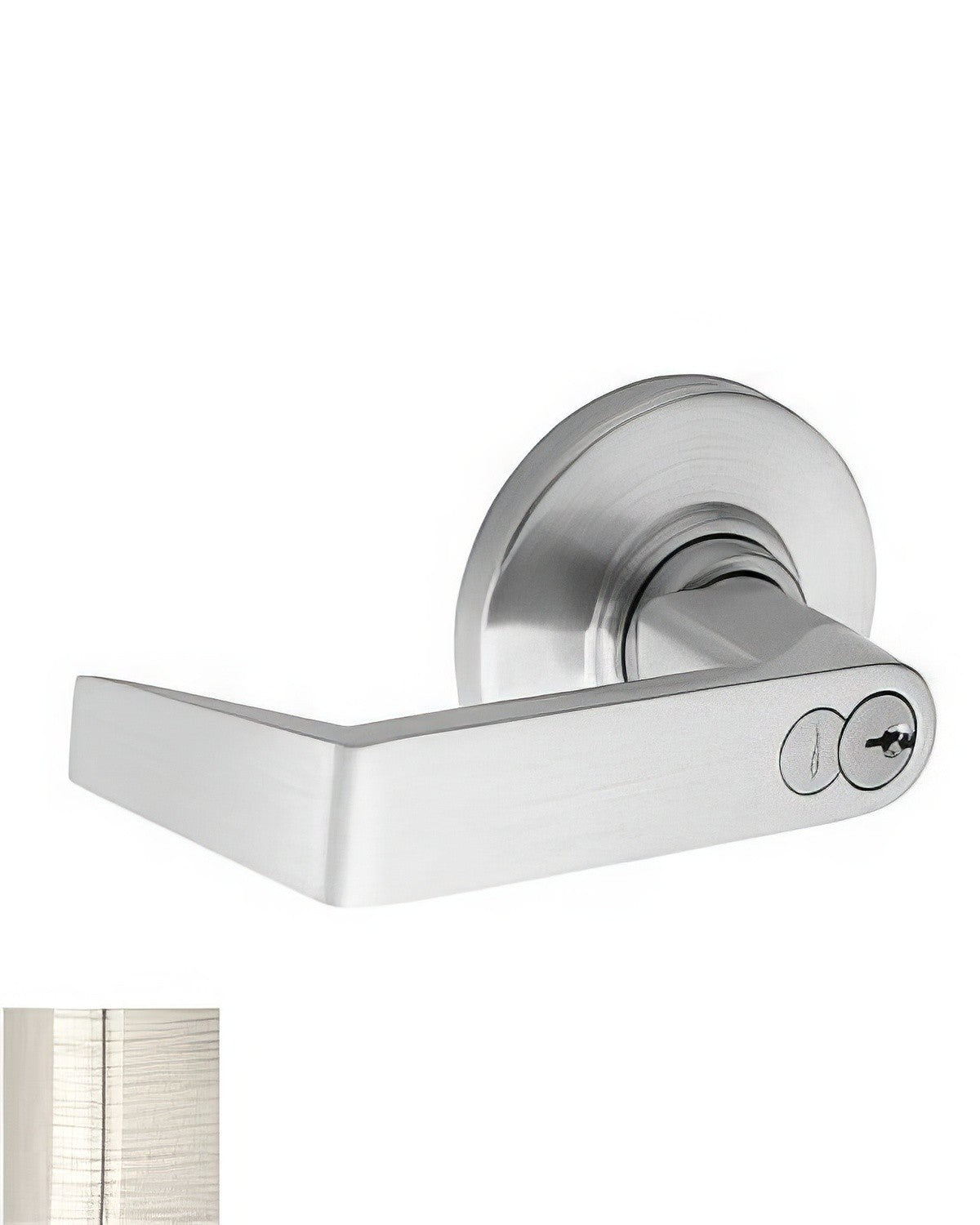 Schlage Commercial ND96BRHO Rhodes Vandlgard Keyed Storeroom Door Lever