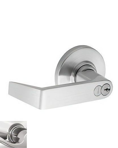 Schlage Commercial ND96BRHO Rhodes Vandlgard Keyed Storeroom Door Lever