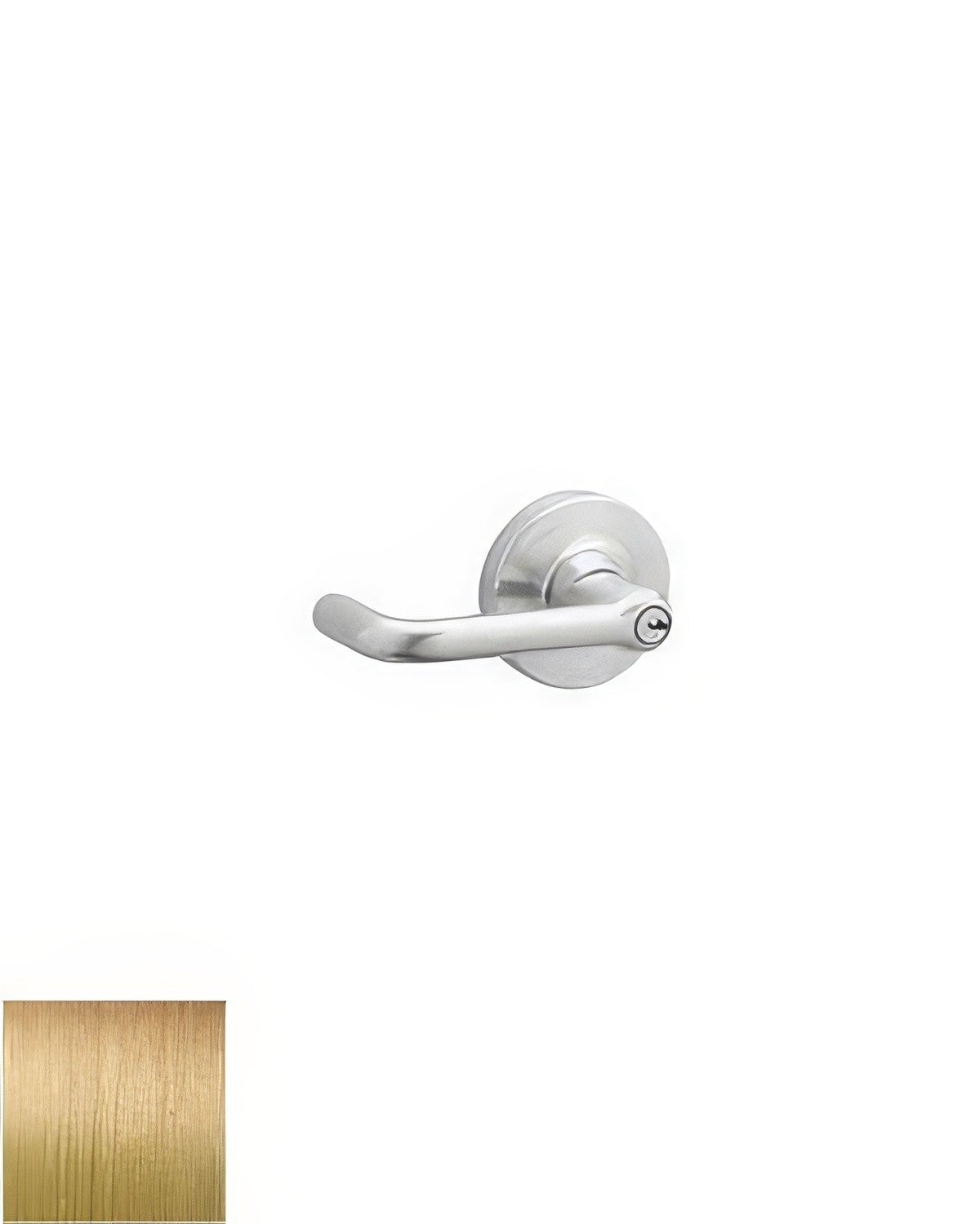 Schlage Commercial ND96RTLR Tubular Vandlgard Keyed Storeroom Door Lever.