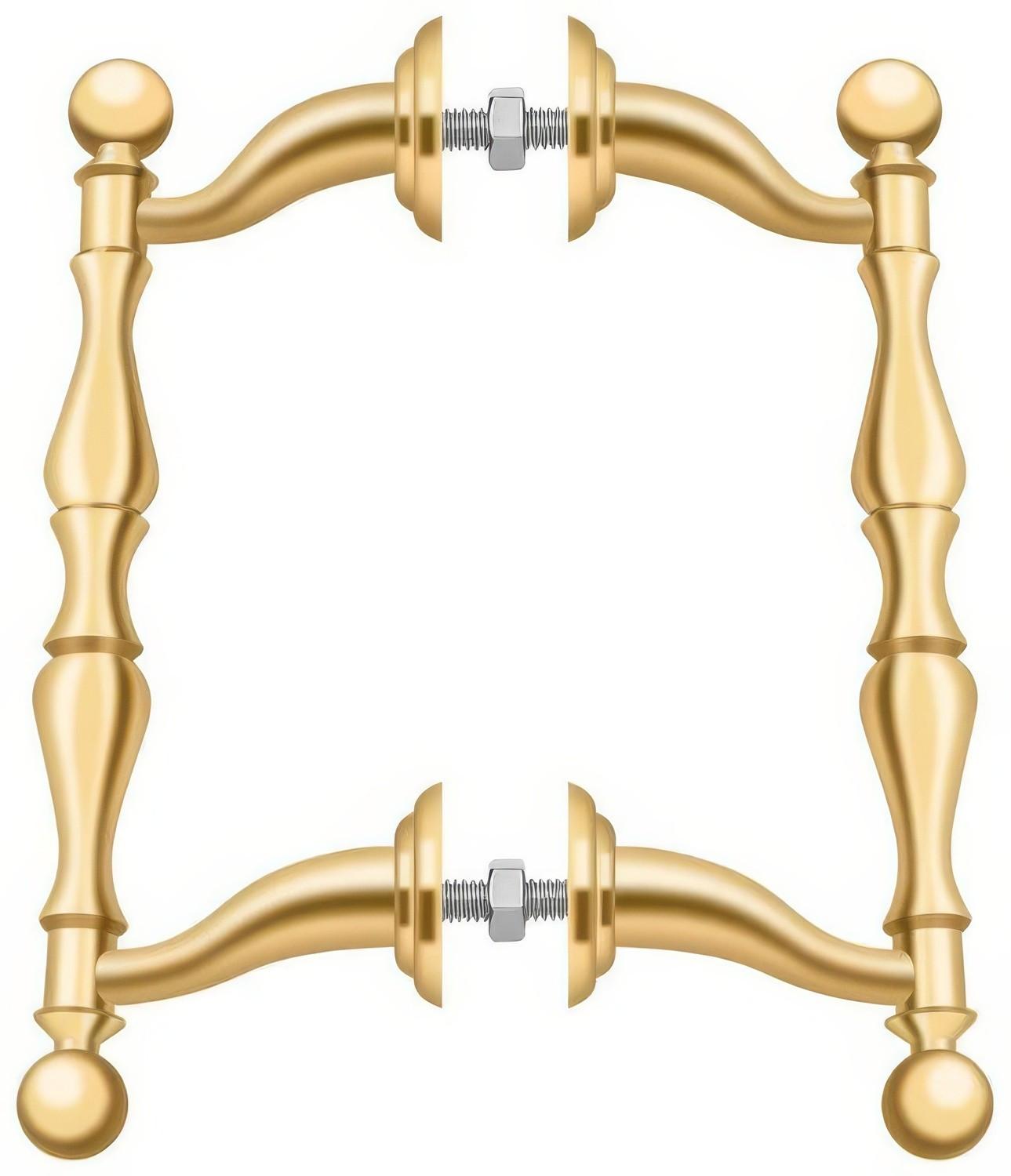 Deltana OHP620 6-3/16" Offset Back to Back Handle Pull with 4-3/16" Centers