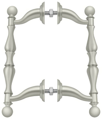 Deltana OHP620 6-3/16" Offset Back to Back Handle Pull with 4-3/16" Centers