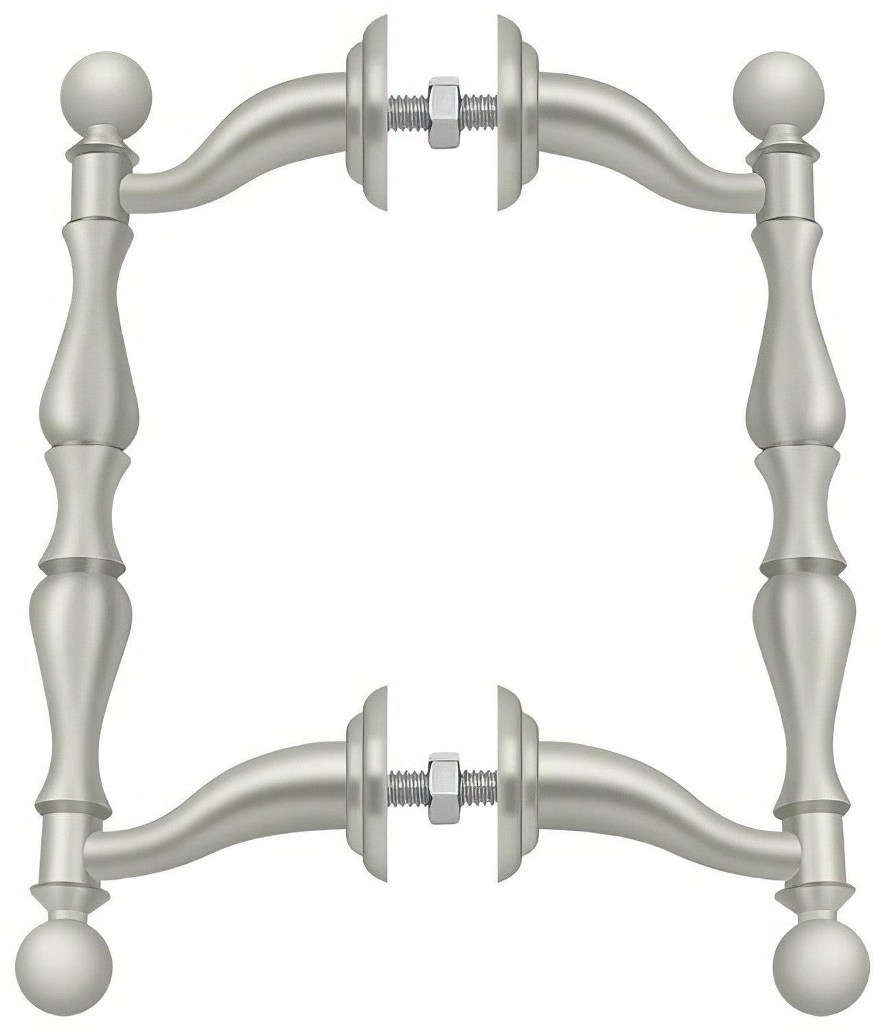 Deltana OHP620 6-3/16" Offset Back to Back Handle Pull with 4-3/16" Centers
