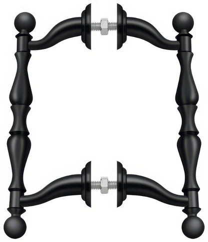 Deltana OHP620 6-3/16" Offset Back to Back Handle Pull with 4-3/16" Centers