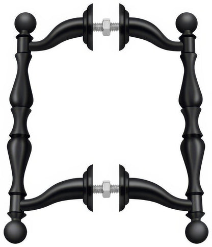 Deltana OHP620 6-3/16" Offset Back to Back Handle Pull with 4-3/16" Centers