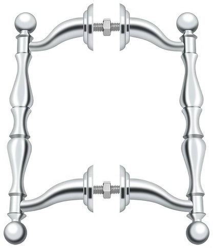Deltana OHP620 6-3/16" Offset Back to Back Handle Pull with 4-3/16" Centers