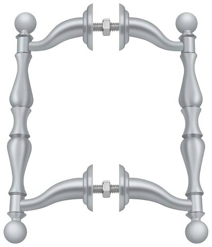 Deltana OHP620 6-3/16" Offset Back to Back Handle Pull with 4-3/16" Centers