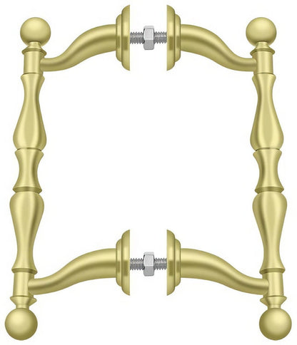 Deltana OHP620 6-3/16" Offset Back to Back Handle Pull with 4-3/16" Centers