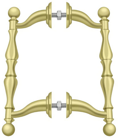 Deltana OHP620 6-3/16" Offset Back to Back Handle Pull with 4-3/16" Centers