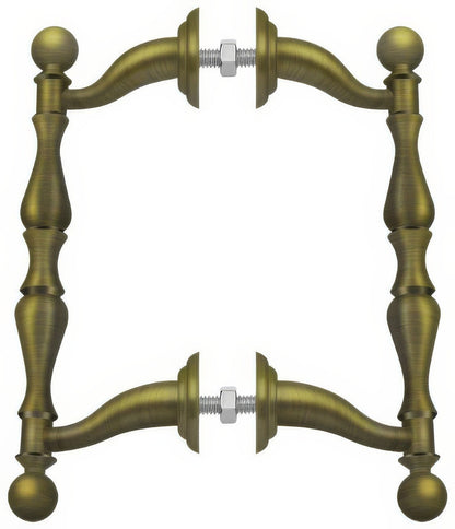 Deltana OHP620 6-3/16" Offset Back to Back Handle Pull with 4-3/16" Centers