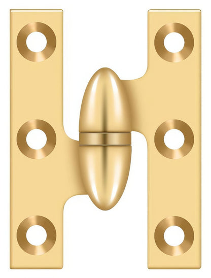 Deltana OK2015-L 2" x 1-1/2" Left Hand Olive Knuckle Hinge.