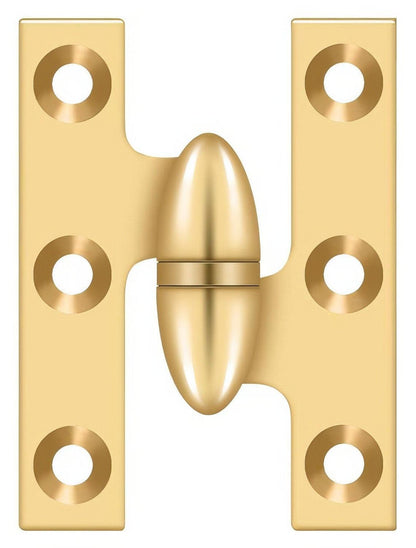 Deltana OK2015-R 2" x 1-1/2" Right Hand Olive Knuckle Hinge